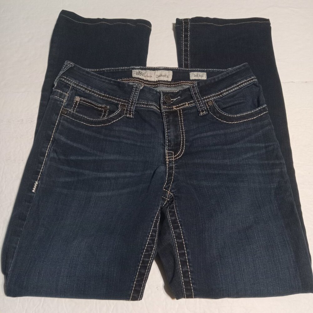 BKE Women's Dakota Boot Cut Jeans 28XL ABK343 - Picture 2 of 8